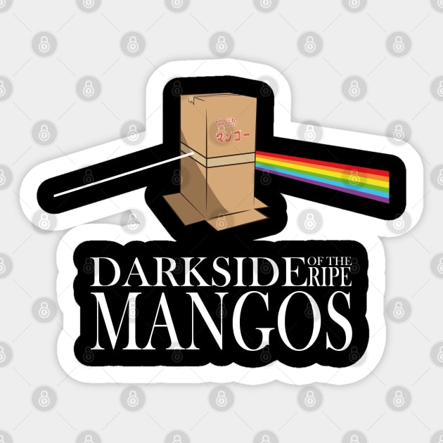 BOCCHI THE ROCK!: DARKSIDE OF THE RIPE MANGOS (V2) WITHOUT BACKGROUND Sticker by FunGangStore